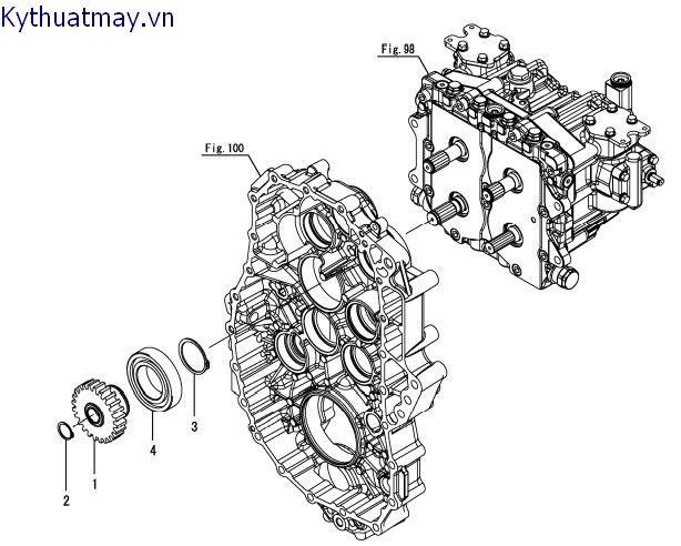 Trục truyền động di chuyển số 2